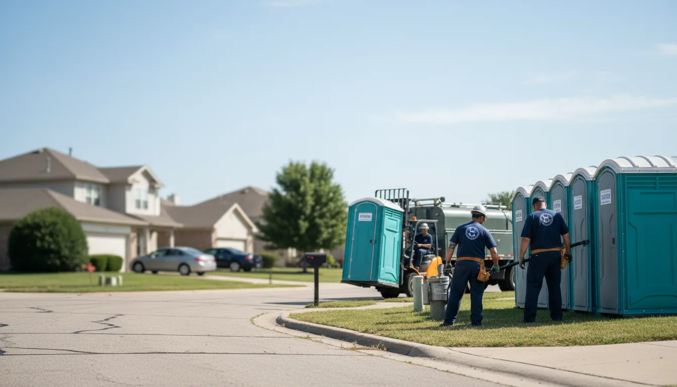 Porta Potty Rental in Faxon, OK near me